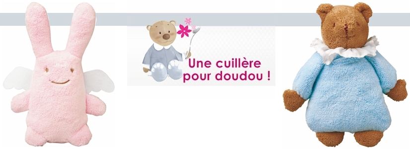 Craquer pour une peluche sur le site Une cuillère pour doudou